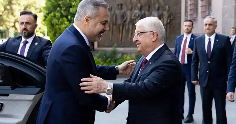 Bakanlar Fidan ve Güler bir araya geldi