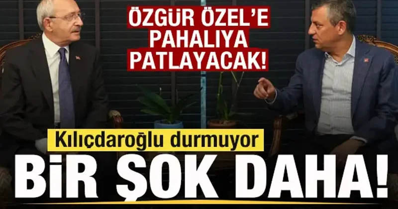 Kılıçdaroğlu durmuyor! Bir şok daha! Özgür Özel başı çekiyor!