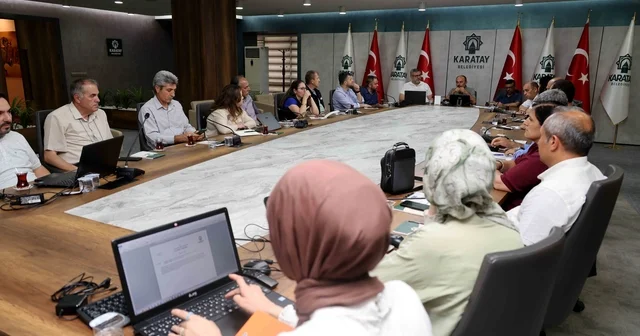 Dirençli Karatay Projesi nde yönlendirme komitesi ilk kez toplandı Konya Haberleri Habertürk Yerel Haberler