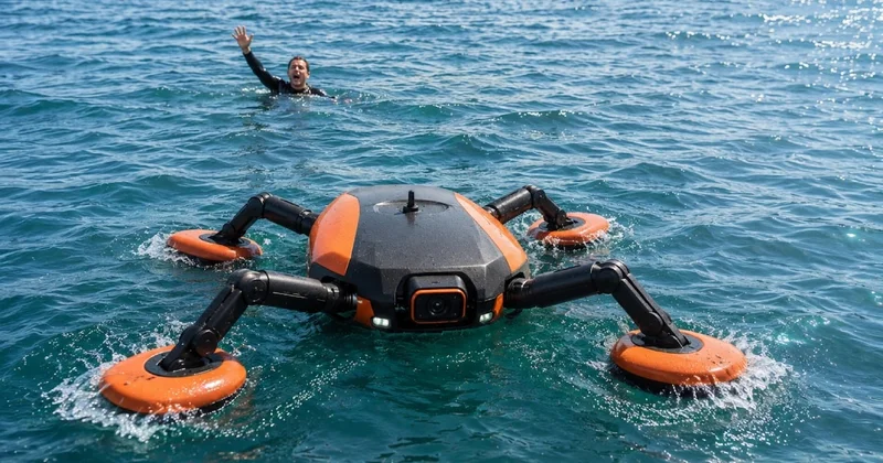Cankurtaran robotlar geliyor: Boğulanı tespit edip anında kurtarmaya gidecek Sözcü Gazetesi