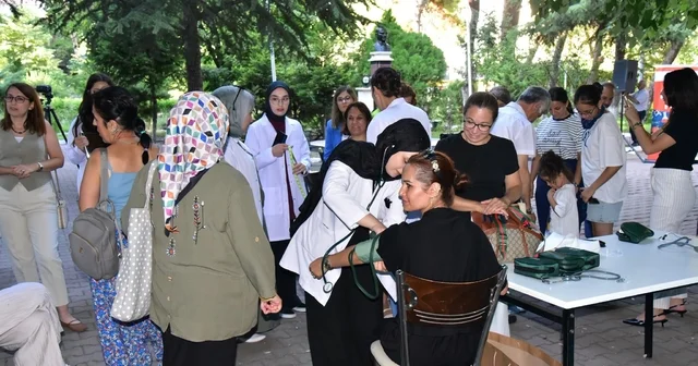 Hayata Dokunanlar Topluluğundan Sağlık taraması ve İlk yardım eğitimi Balıkesir Haberleri Habertürk Yerel Haberler