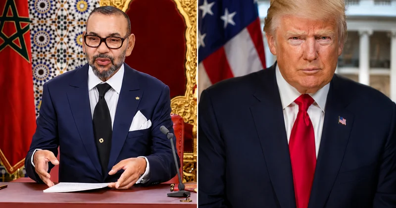 Fas Kralı’ndan Trump’a büyük jest; ülkenin en önemli projesine adını verdiler