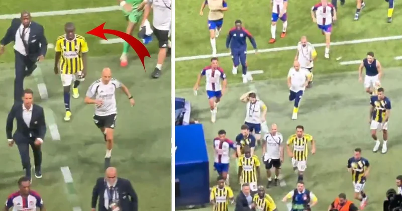 Ortalık savaş alanına döndü, Kante hiç oralı olmadı