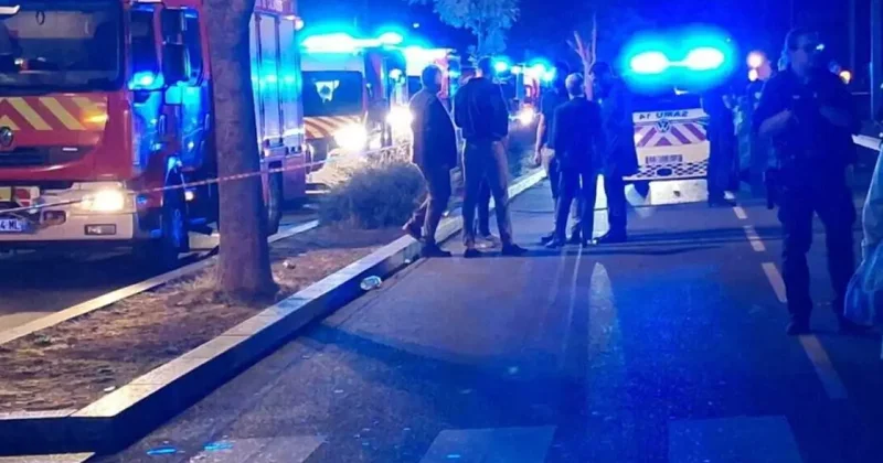 Araç kalabalığa daldı, felaket yaşandı