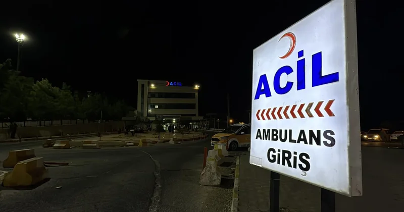 Diyarbakır da eşini silahla yaralayan kişi çocuğunu alarak kaçtı
