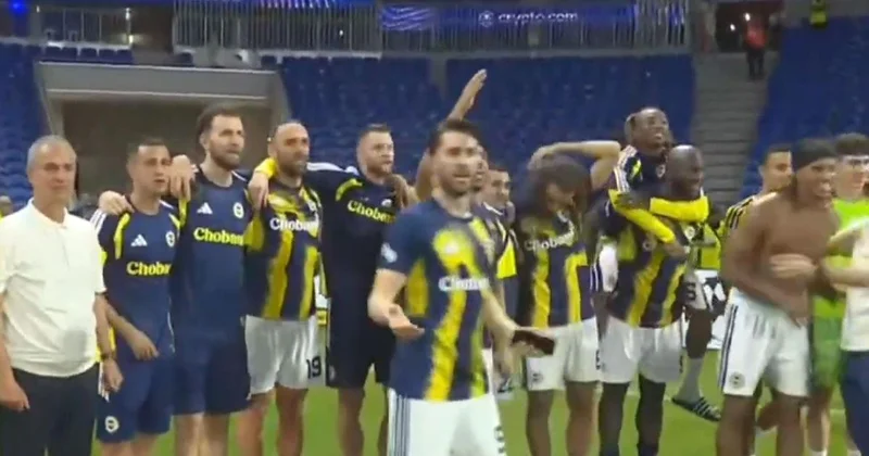 Fenerbahçe nin Lyon zaferinde dikkat çeken görüntü