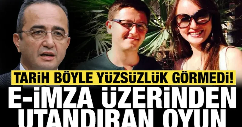 E imza üzerinden utandıran oyun: Tarih böyle yüzsüzlük görmedi!