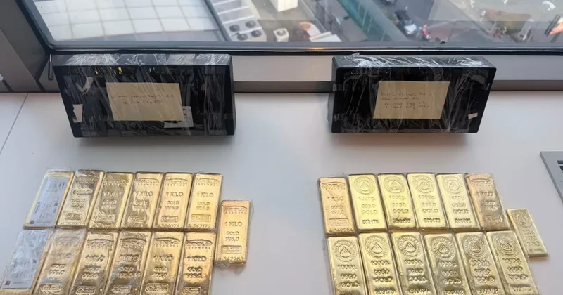 2 şirketin altınlarına el konuldu! Tam 179,5 milyon değerinde...