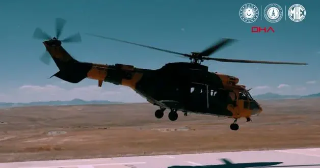 Yerli ve milli MMT 76 dan büyük başarı: Helikopter kullanımına hazır!
