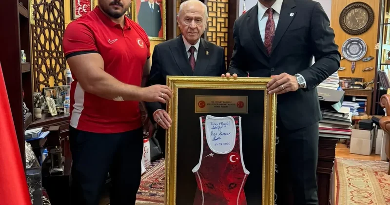 Taha Akgül den Devlet Bahçeli ye ziyaret!