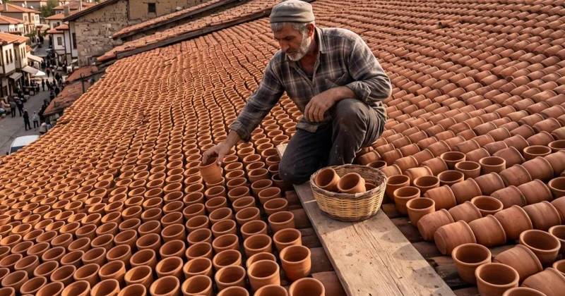 Çatıya 7 bin bardak dizip keşfettiler: Klimayı aratmıyor Sözcü Gazetesi
