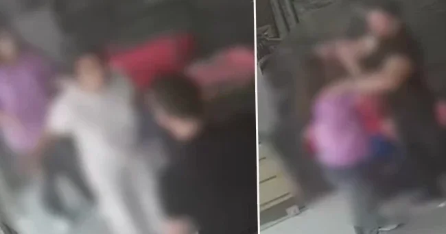 Mersin de spor salonunda dehşet: Kadının boğazını sıktığı anlar kamerada