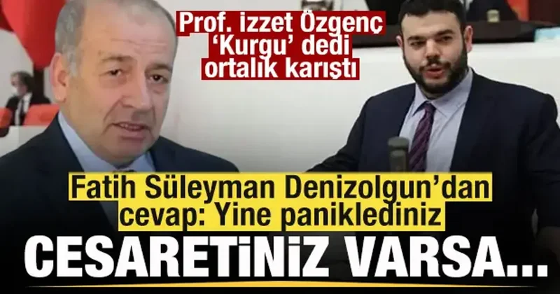 Arif Ahmet Denizolgun rapuruna Kurgu dedi ortalık karıştı! Prof. İzzet Özgenç e cevap