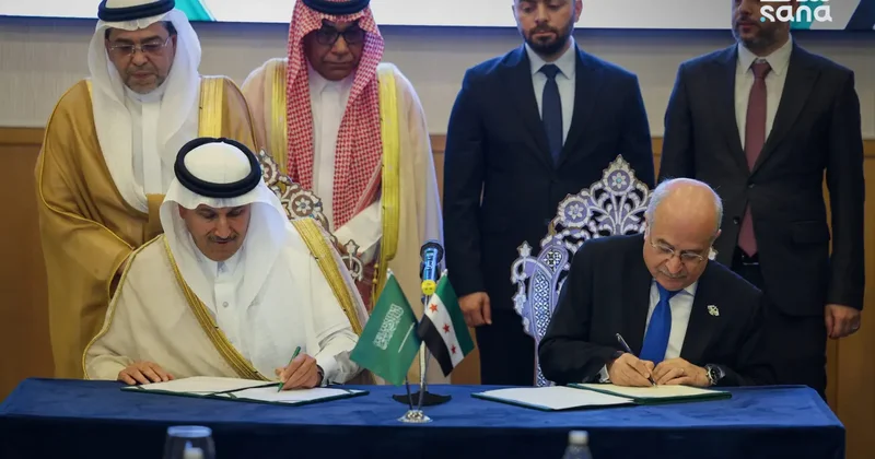 Suriye ve Suudi Arabistan yeni iş birlikleri için imza attı
