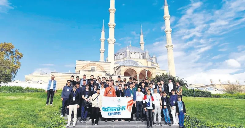 Gençlerden ‘Maziden Atiye’ yolculuk