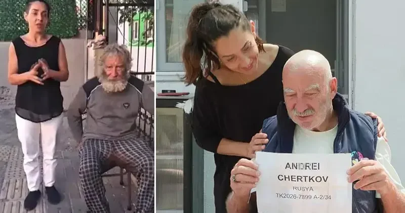 Esenler de 76 yaşındaki Rus sokakta kaldı, hayırseverler bakımını üstlendi