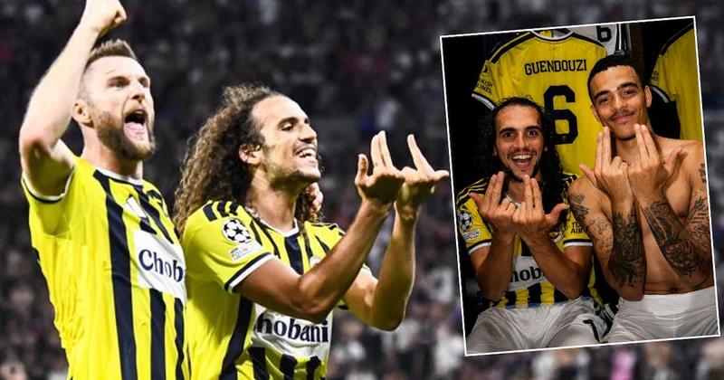 Guendouzi den Lyon’u çıldırtan JUL selamı... Meğer anlamı buymuş Sözcü Gazetesi