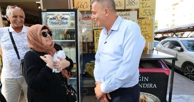 Başkan Şimşek Nişancıpaşa esnafının taleplerini tek tek dinledi Manisa Haberleri Habertürk Yerel Haberler
