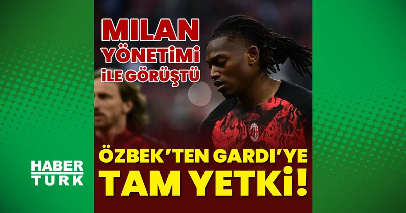 Dursun Özbek ten George Gardi ye tam yetki! Rafael Leao için Milan ile kulüp binasında görüştü