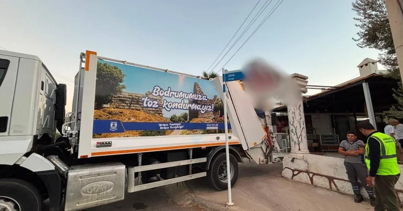 Bodrum da Bozuk 400 Kilo Et İmha Edildi