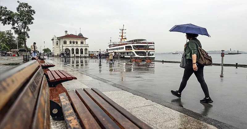 İstanbul a yağmur ve serin hava geliyor