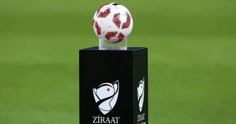 SON DAKİKA Ziraat Türkiye Kupası nda 1. tur kuraları çekiliyor