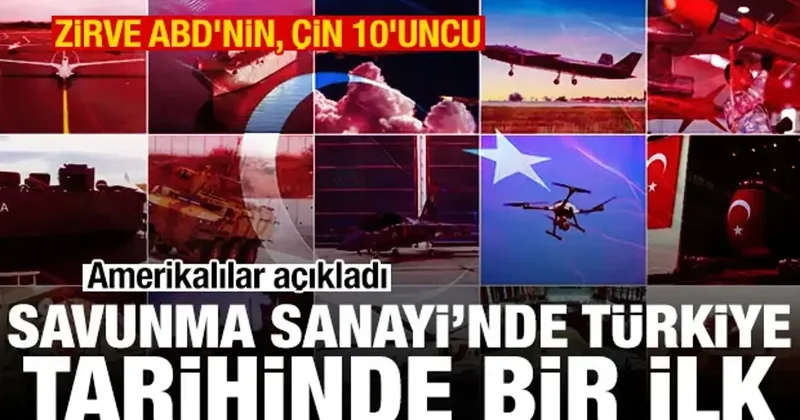 Türkiye savunma sanayinde sekizinci sıraya çıktı