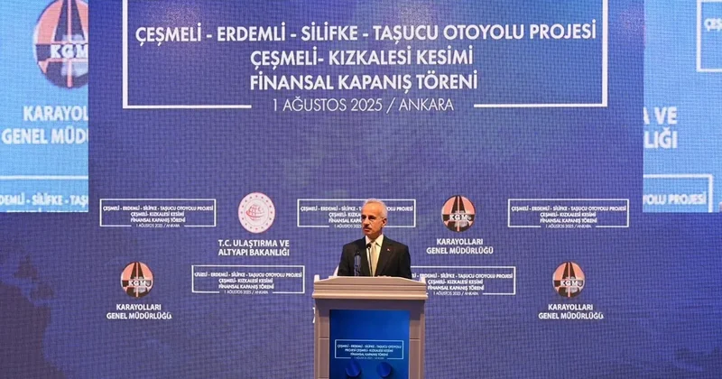 Çeşmeli Kızkalesi Otoyolu ndan sona doğru: 2,5 saate varan seyahat süresi 18 dakikaya düşecek...