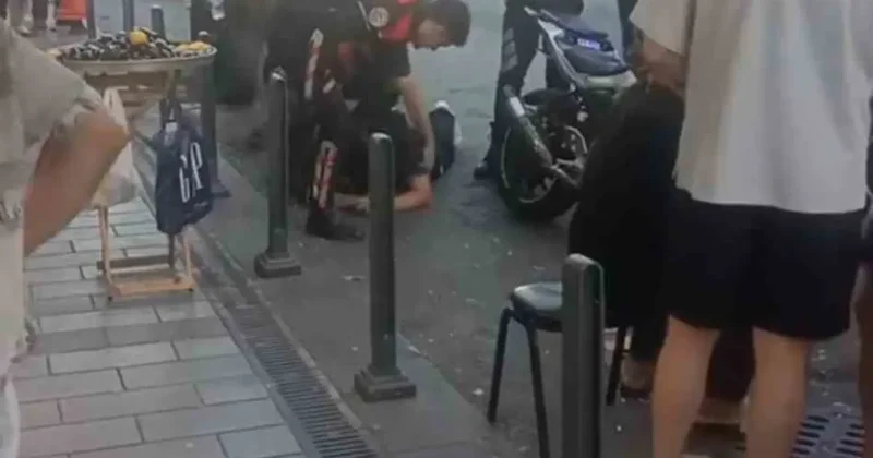 Sarıyer’de polisin ’dur’ ihtarına uymayan motosiklet sürücüsü yakalandı