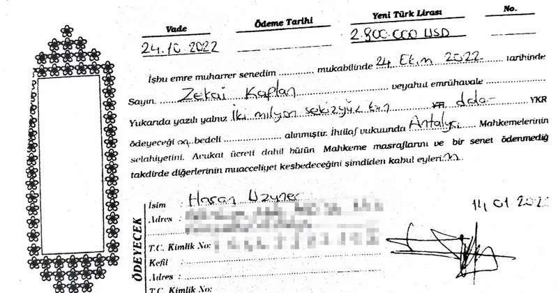 Senedin sahte olduğu belirlendi ama icra bitmedi: Hırdavatçıya 152 milyon liralık yeni ödeme emri