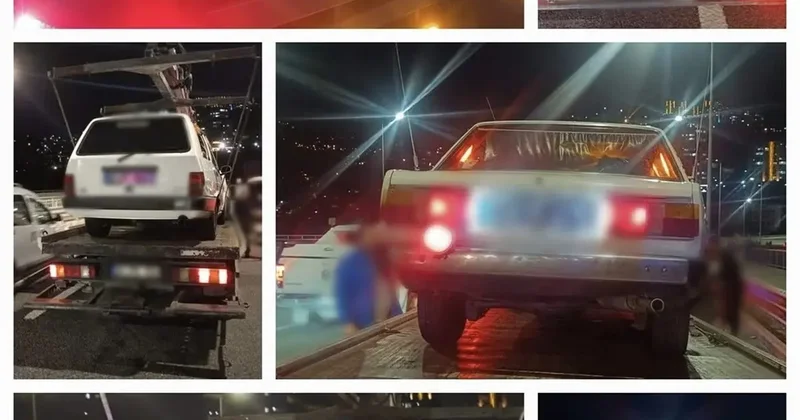 Trafiği tehlikeye düşürdüler, 100 bin liranın üzerinde cezaya çarptırıldılar