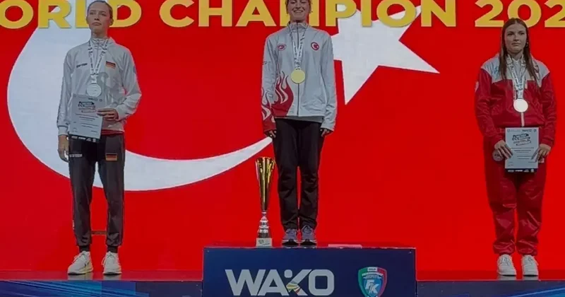 İtalya da bayrağımız zirvede! Milli sporcumuz dünya şampiyonu