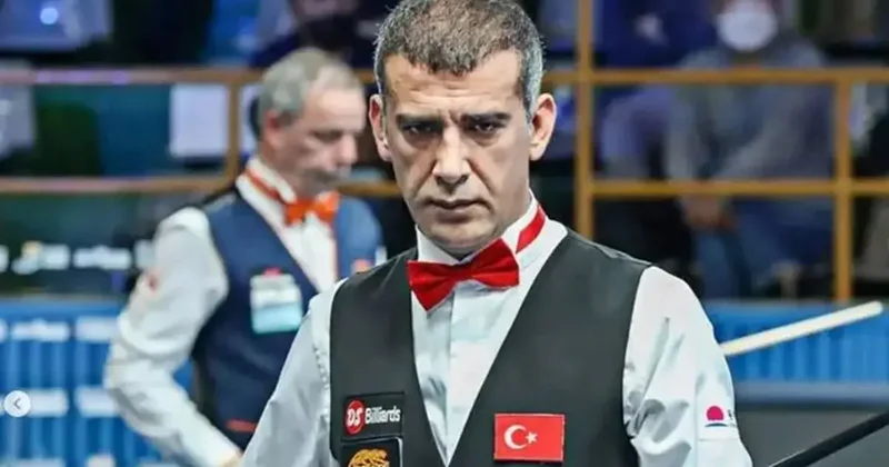 Milli bilardocu Tayfun Taşdemir, dünya üçüncüsü oldu Spor Haberleri