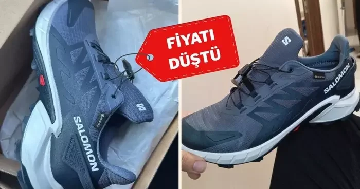 Zorlu doğa yürüyüşlerinden günlük şehir kullanımına kadar her adımda güven veren Salomon ayakkabının fiyatı düştü!