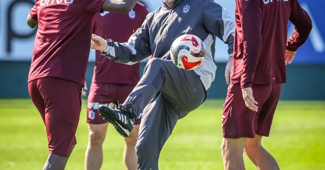 Trabzonspor da Galatasaray maçı hazırlıkları start aldı Trabzon Haberleri