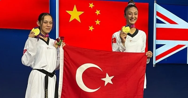 Emine Göğebakan ve Nafia Kuş Aydın, altın madalya kazandı!