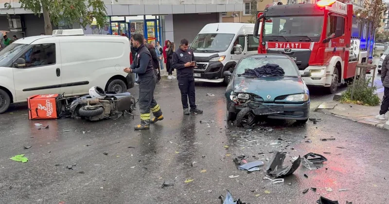Tekirdağ da feci kaza! Ortalık savaş alanına döndü