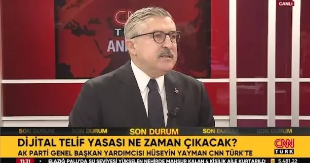 Hüseyin Yayman: Zaten geciktik, dijital telif konusu Türkiye için bir milli güvenlik sorunu