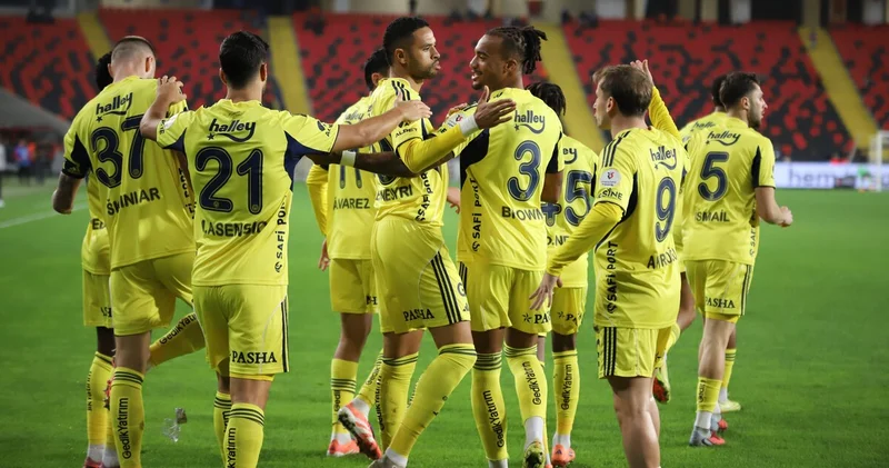 Fenerbahçe, Gaziantep FK yı üst üste 10. kez mağlup etti! Fenerbahçe Haberleri