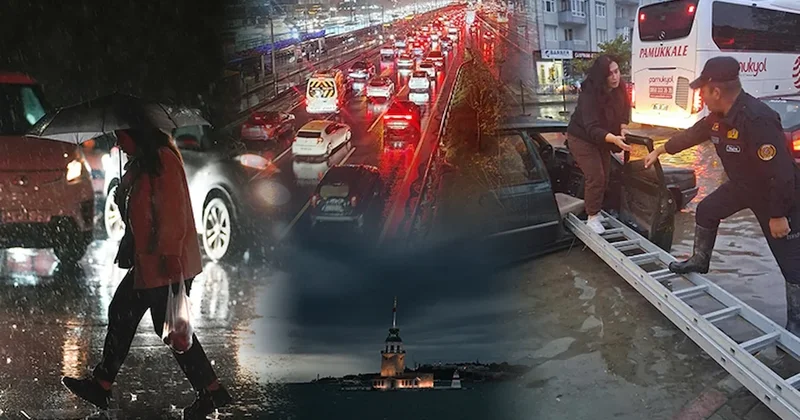 İstanbul, Tekirdağ, Edirne ile Çanakkale yi sağanak ve fırtına vurdu Sözcü Gazetesi