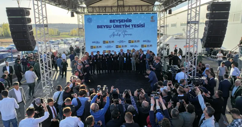 Başkan Altay, Beysu nun 1 milyar 130 milyonluk dev tesisini hizmete açtı
