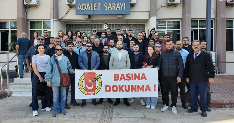 Gazetecilerden darbedilen meslektaşlarına destek