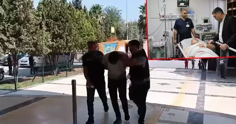 Şanlıurfa’da nöbetçi polisi bıçakla yaralayan şüpheli tutuklandı