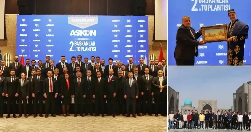 ASKON Özbeksitan da toplandı: Türk Dünyasındaki gönül köprüsü ticarette de kurulmalı Ekonomi Haberleri