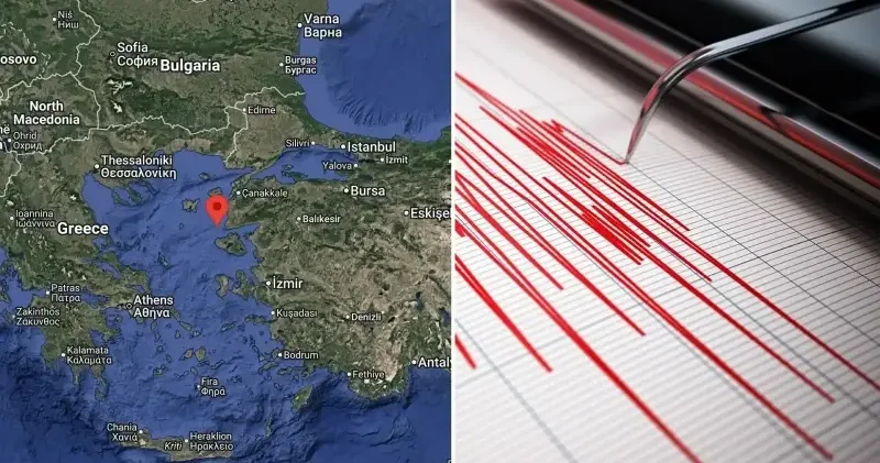 Ege de korkutan deprem: AFAD büyüklüğünü açıkladı Çanakkale Haberleri