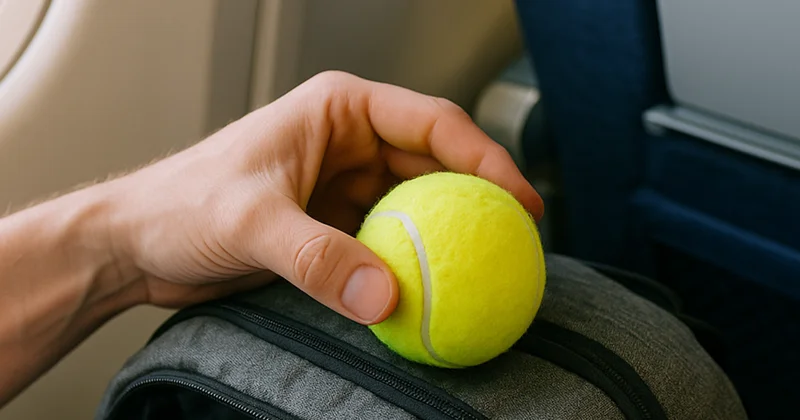 Uçağa binerken el bagajınızda mutlaka 1 tane tenis topu bulundurun: İşte nedeni Sözcü Gazetesi
