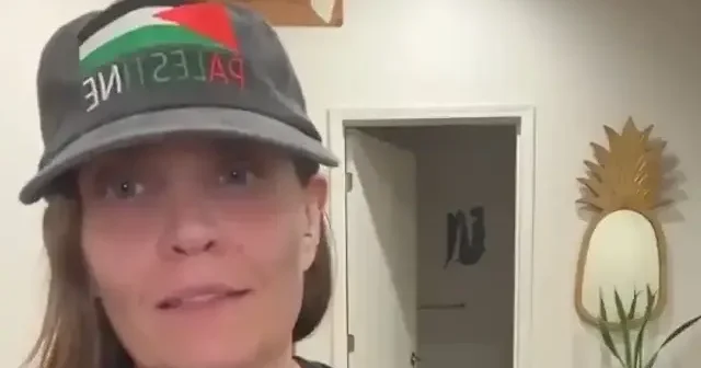 Amerikalı kadından soykırımcı İsraillilere: Eninde sonunda külahları değişeceğiz VİDEO İZLE