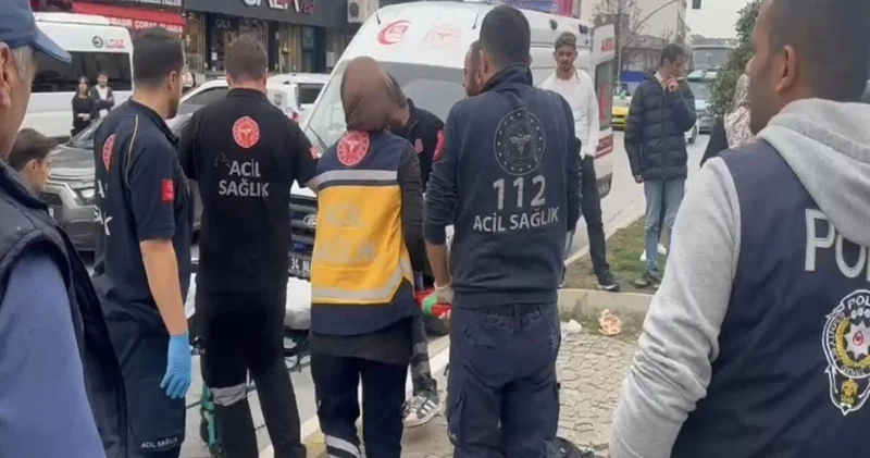Sultanbeyli de korkunç kaza: Yolun karşısına geçmeye çalışan 2 kardeşe otomobil çarptı