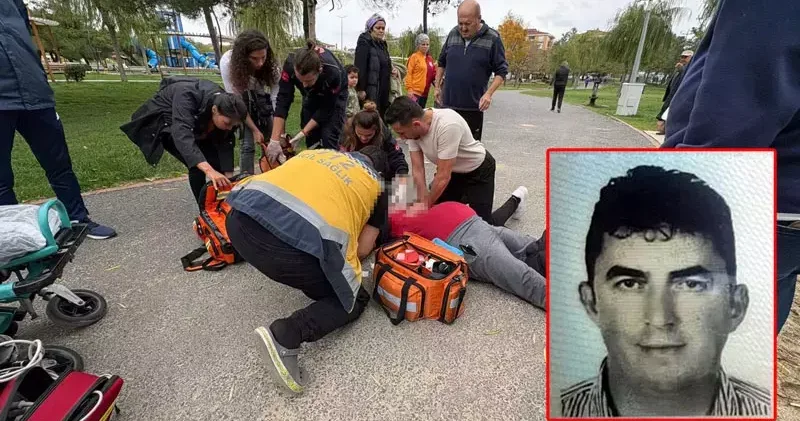 Yürüyüş yapmak için gittiği parkta, kalp krizi geçirip yaşamını yitirdi