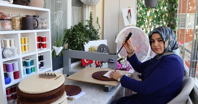 Filografi sanatı geçim kaynağı oldu Erzurum Haberleri
